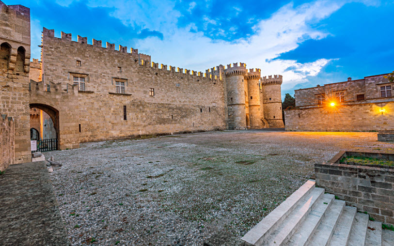 Palace of the Grand Master of the Knights of Rhodes, Greece